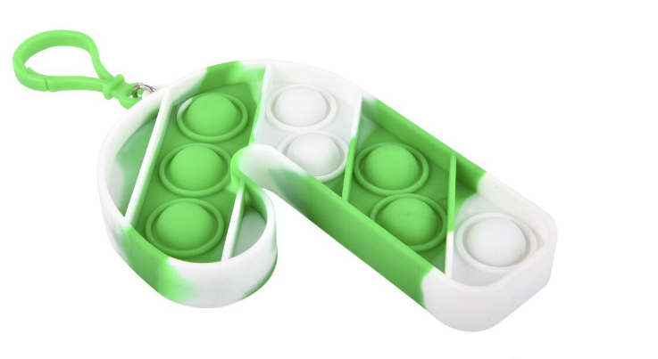 Candy Cane Bubble Clip | Ages 3+ - 1