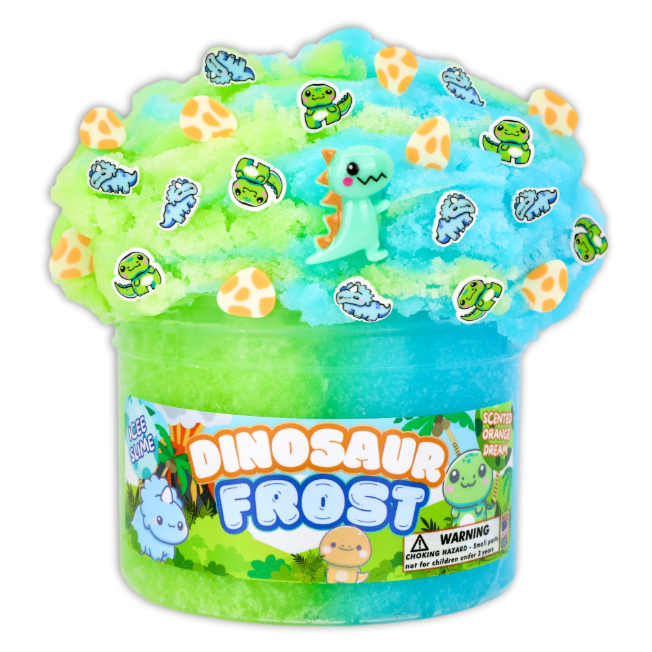 Dope Slime | Dinosaur Frost Icee Textured Slime - 2