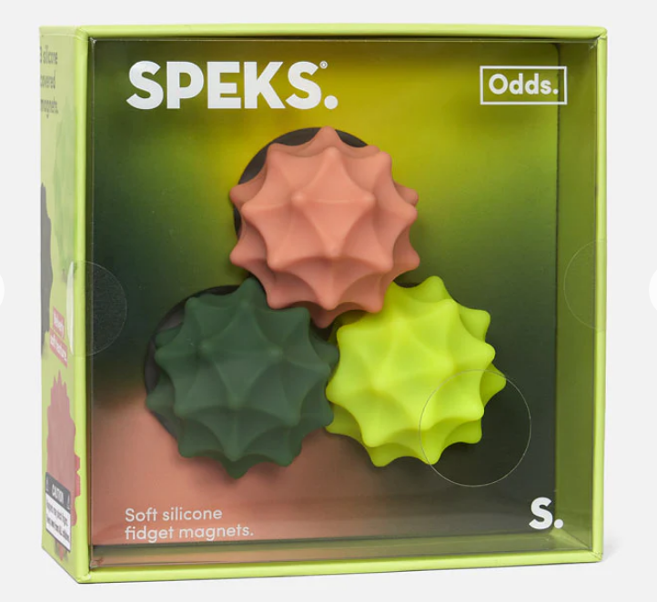 Odds Vivid Silicone Fidget Magnets | Green Spurs - 1