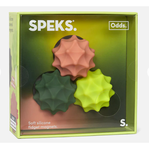 Odds Vivid Silicone Fidget Magnets | Green Spurs - 1