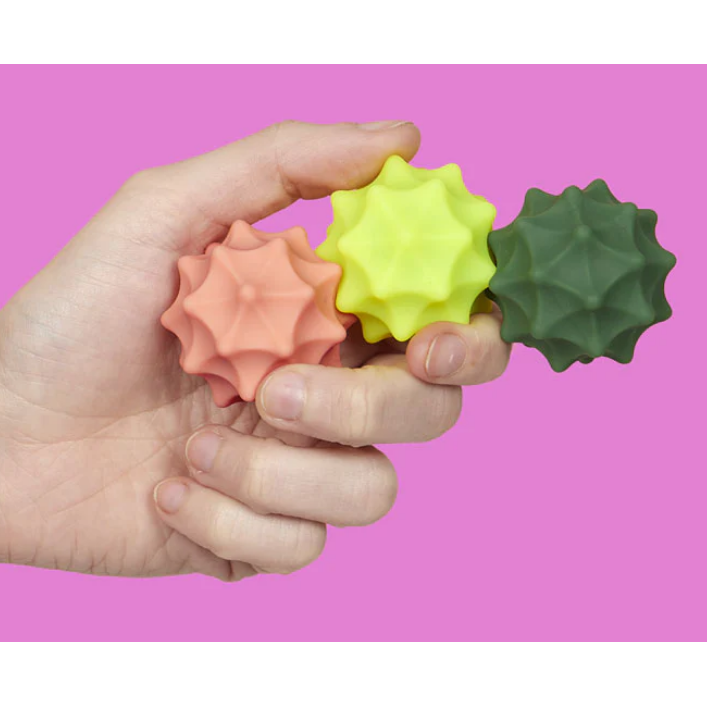 Odds Vivid Silicone Fidget Magnets | Green Spurs - 2