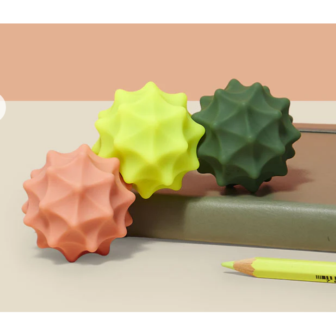 Odds Vivid Silicone Fidget Magnets | Green Spurs - 3