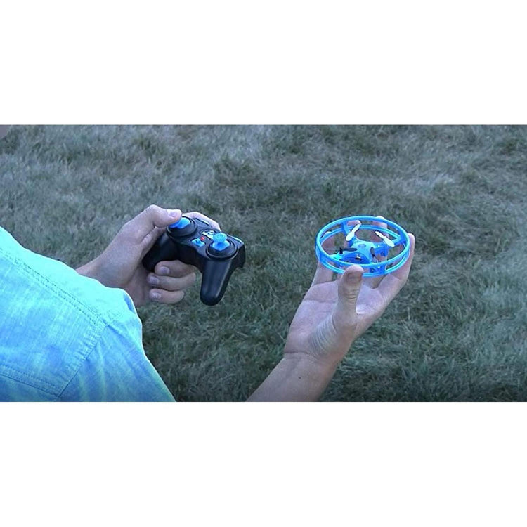 Sky Lighter Disc Drone-Blue Mspskyb