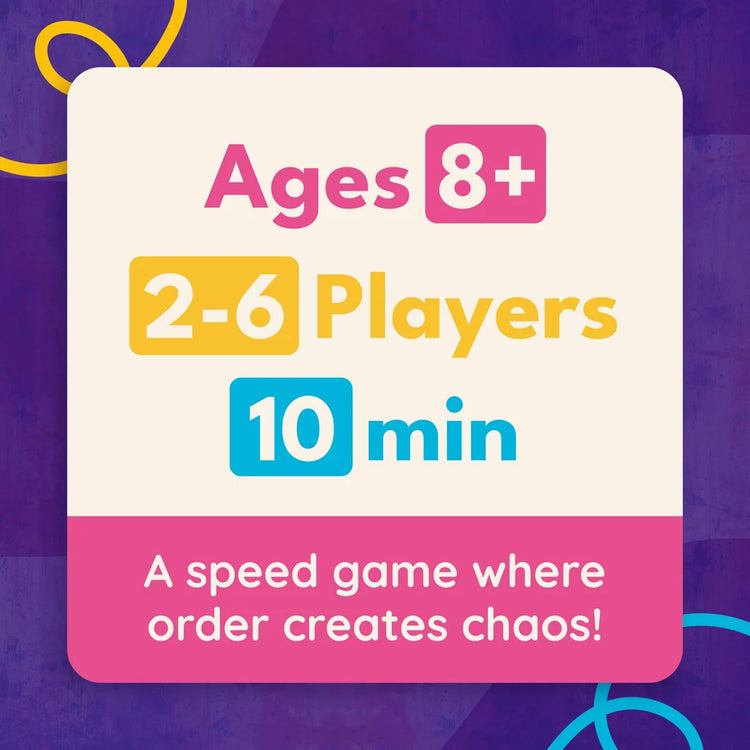 Speed Swap Chaos Card Game 8+ - 10