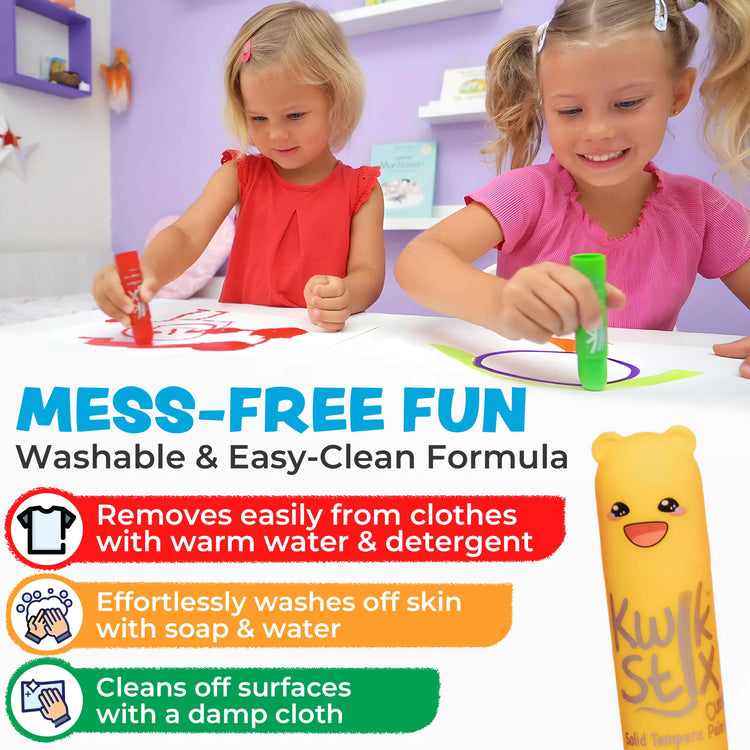 Kwik Stix Cuties Tempera Paint | 12 Colors - 10