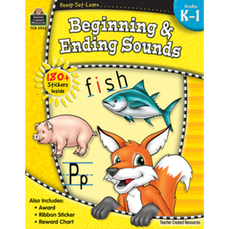 Beginning & Ending Sounds Book 5952