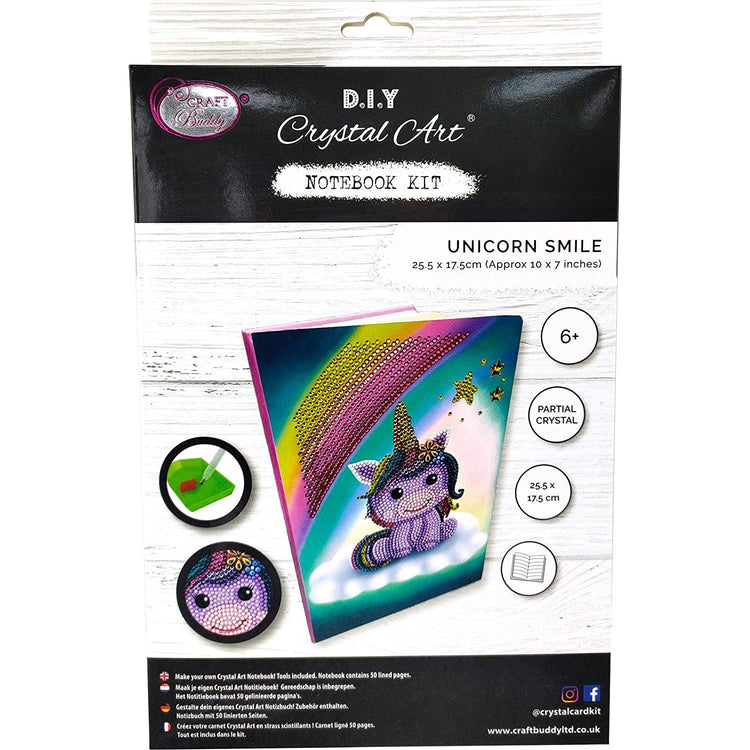 Crystal Art | Notebook Kit Unicorn