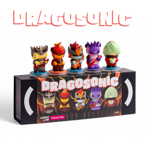 Loops Pop | Dragsonic 5 Doll Band | Volcano Pop - 1