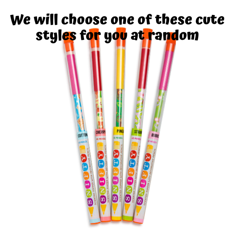 Animal Party Pencil Scented Toppers - 2