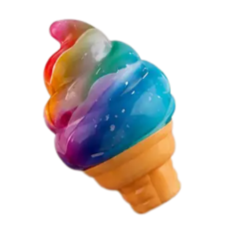 Squeeze Squishy | Slow-Rise Ice Cream Cone - 1