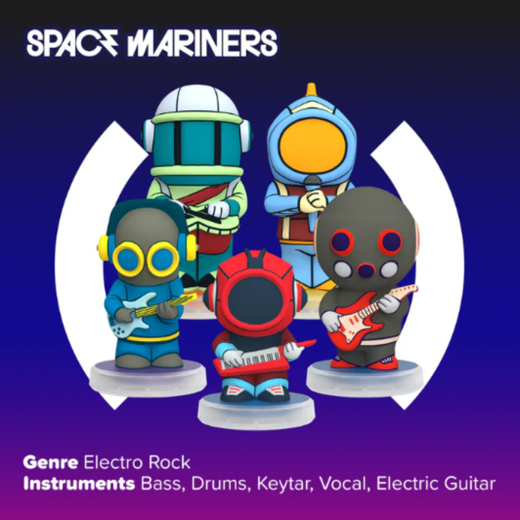 Loops Pop | Space Mariners 5 Doll Band | Electro Rock - 2