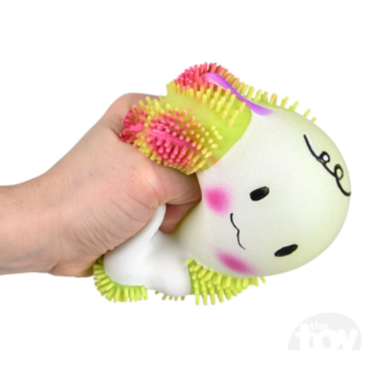 4" Leaf Sheep Puffer | Air-filled squish - 2