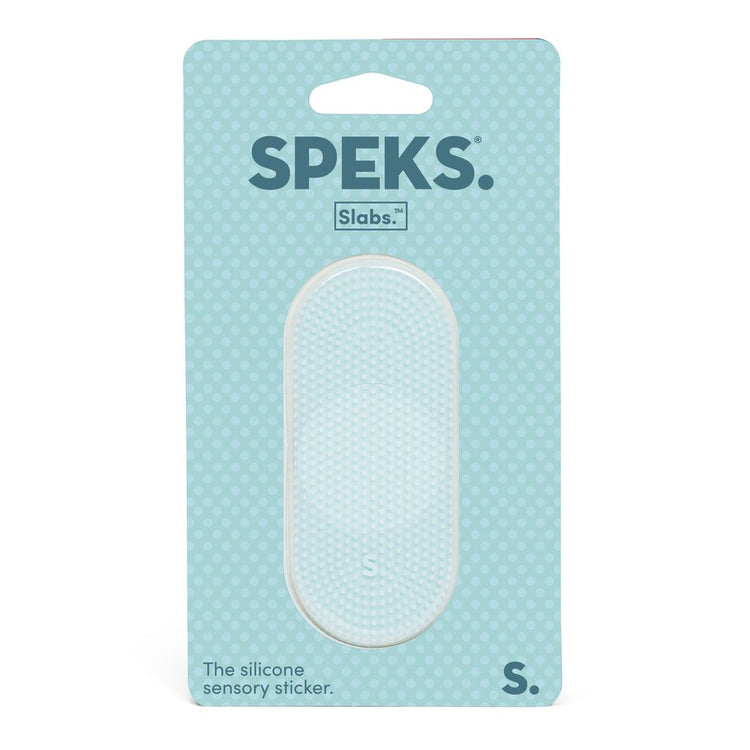 Slabs Silicone Sensory Sticker | Static Teal - 1
