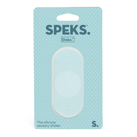 Slabs Silicone Sensory Sticker | Static Teal - 1