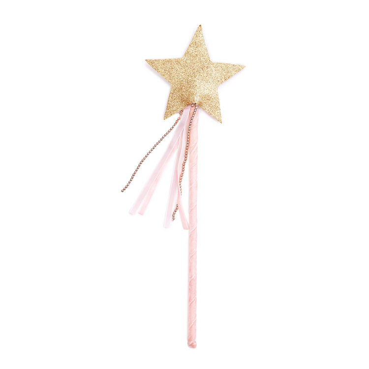 Deluxe Sparkle Star Wand for Ages 3+