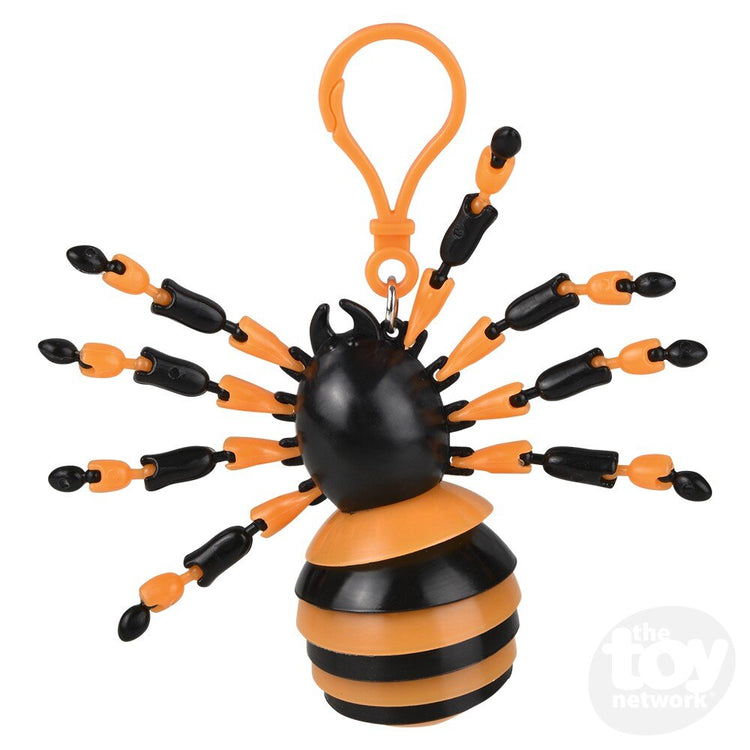 Wiggle Fidget Spider Clip On 3+
