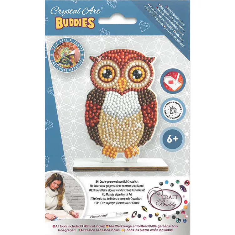 Crystal Art Buddies | Owl