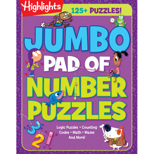 Jumbo Pad of Number Puzzles