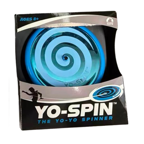 Yo-Spin The Yo-Yo Spinner Metallic Blue 8+ - CR Toys