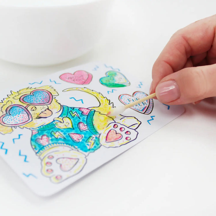 Paint With Water Valentine Cards | Puppy - 11