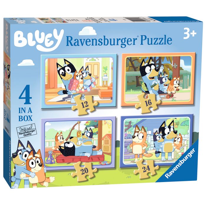 Puzzle | Bluey | 12, 16, 20, 24 pc - CR Toys