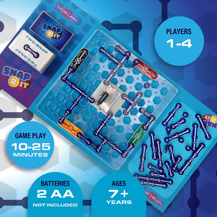 Snap Circuit Snap 2 It Board Science Game Scboardgame