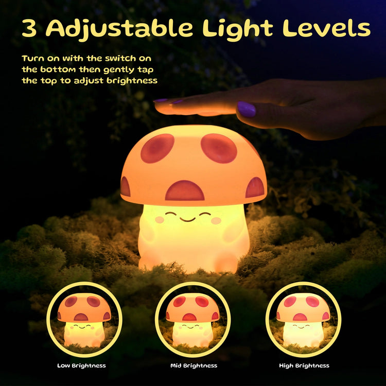 Mushi Ambient Mushroom Night Light | Blue - 5