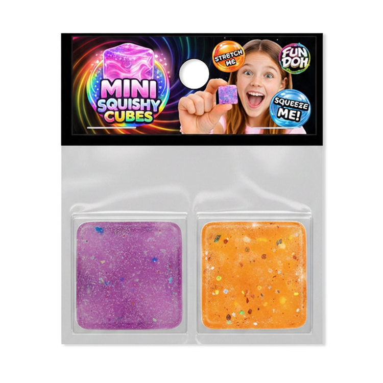 Fun Doh | Min Squishy Cube 2pack - CR Toys