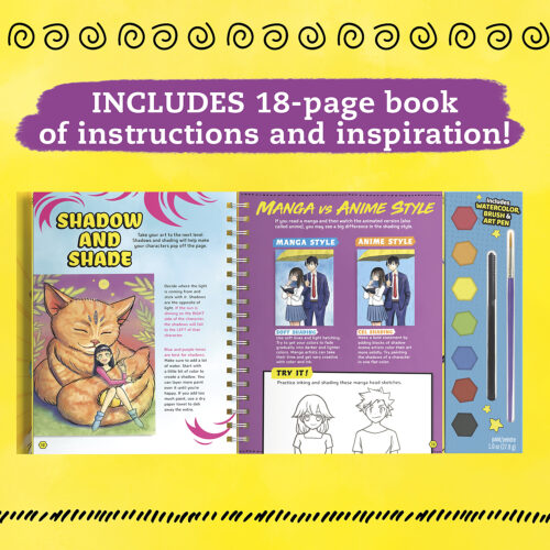 Manga Art Class Ink & Paint The Anime Way