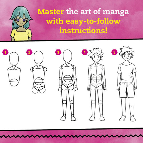 Manga Art Class Ink & Paint The Anime Way