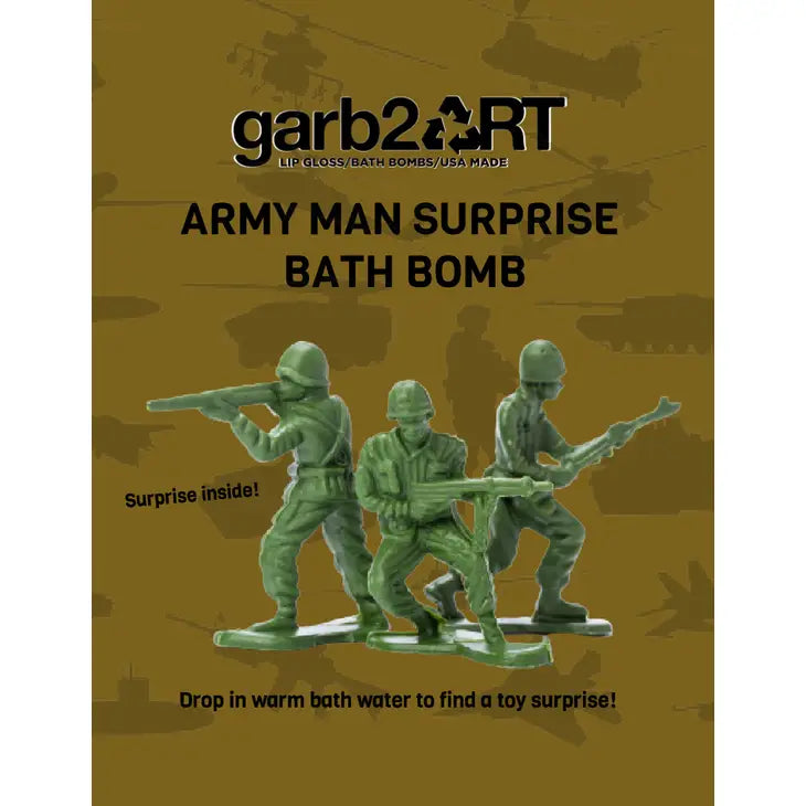 Army Man Surprise Bath Bomb - CR Toys