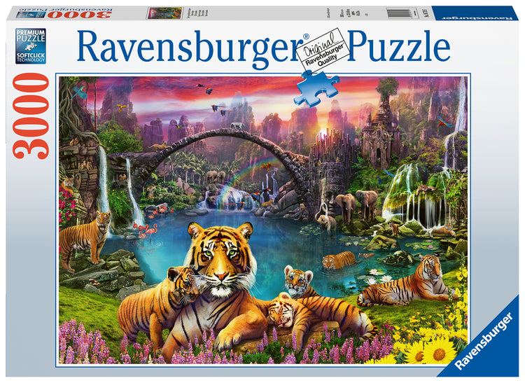 Puzzle | Tigers in Paradise 3000pc - CR Toys