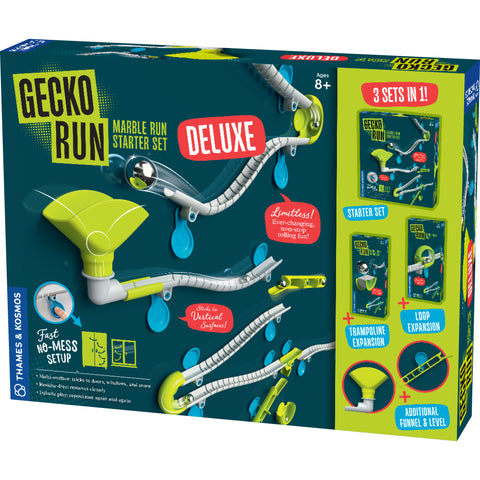 Gecko Run | Marble Run Deluxe Starter Set 8+ - 1