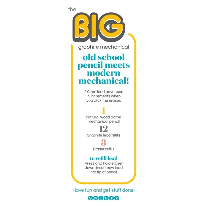 Big Graphite Mechanical Pencil Spm004
