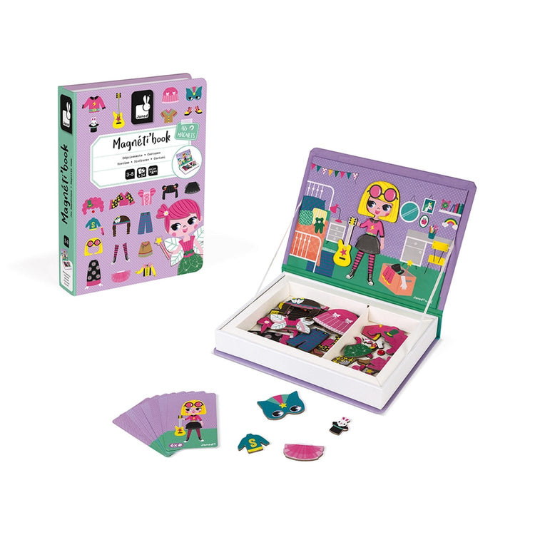 Magneti' Book | Girl's Costumes Playset 3+ - 3