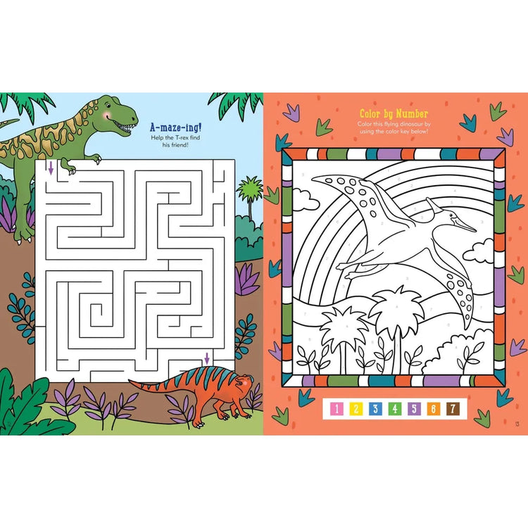 Dinosaur Activity Book