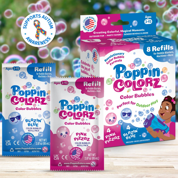 PoppinColorz | Variety 8 Pack Refills