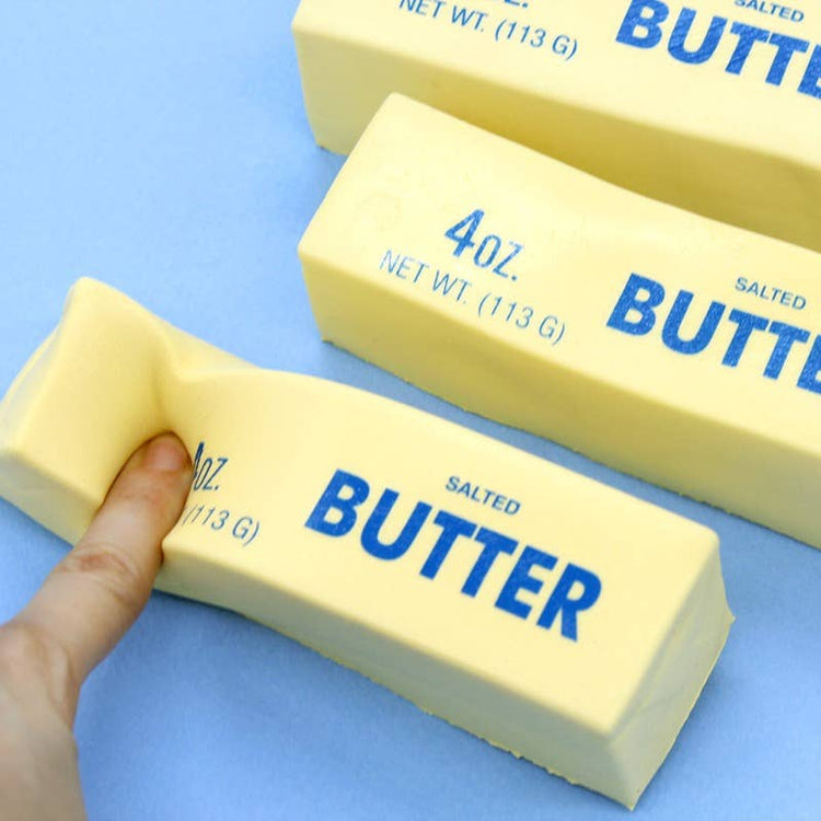 Butter Stress Ball – Soft & Slow-Rebound Squishy Toy - CR Toys