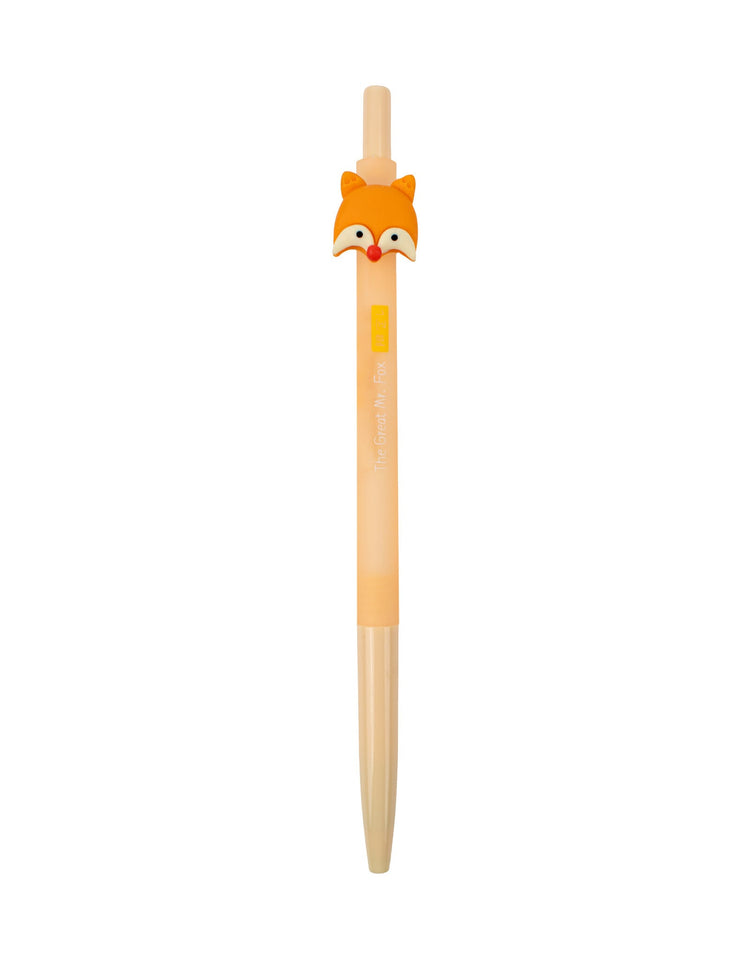 Gel Pen | Retractable Fox Click Pen - 2