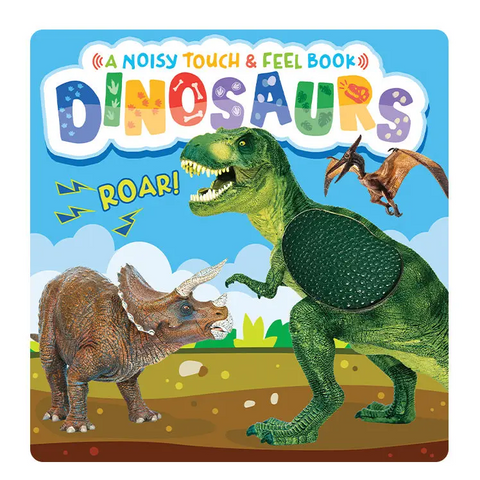 Touch And Feel Board Book |Dinosaurs