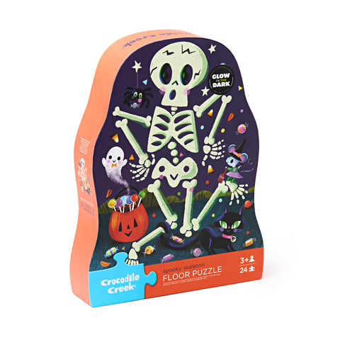 Puzzle | Spooky Skeleton | 24 Pc Shaped Box - 1