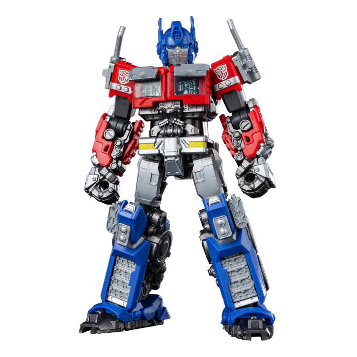 Blokees Transformers Optimus Prime CC01 articulated figure in red, blue, and silver
