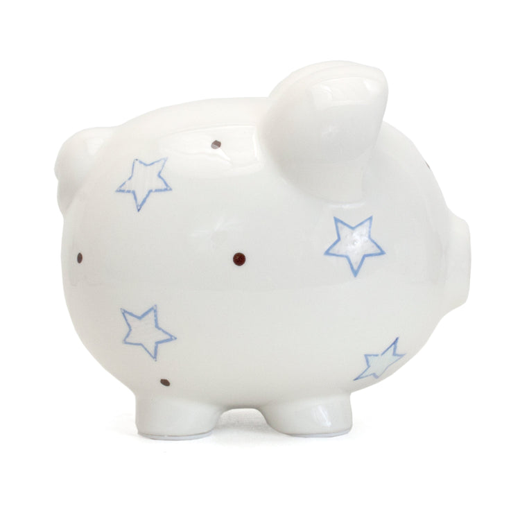 Piggy Bank | Blue Paper Star Pig for Ages 0Mons+