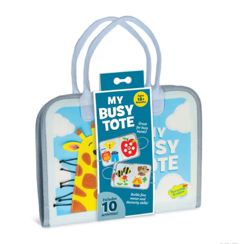 My Busy Tote Travel Sensory Book | 18M+ - 1