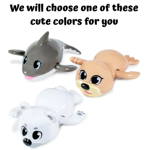 Tub Works | Wind Up Swimming Arctic Animals - 1