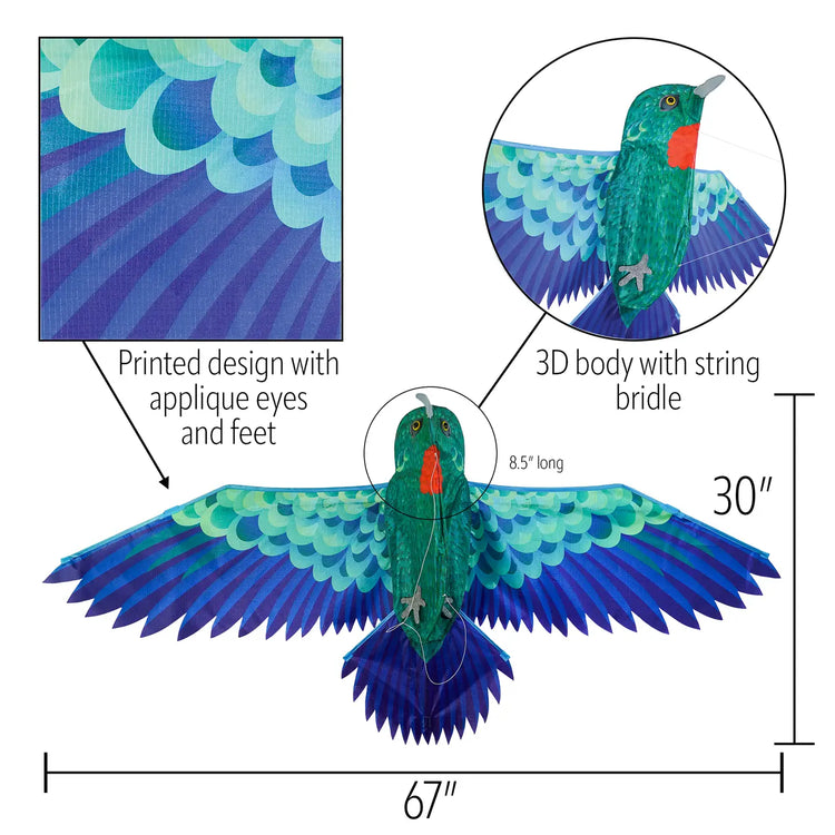 Kite | 3D Hummingbird - CR Toys