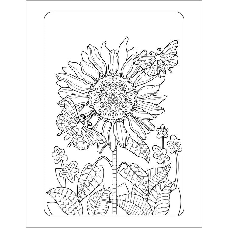 Anxiety Relief Coloring Book for Adults - 4