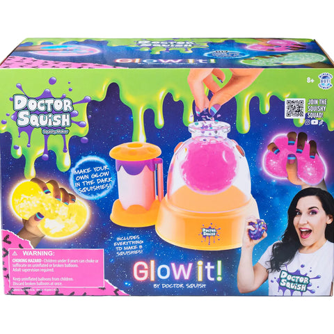Doctor Squish | Squishy Maker Station | Glow It 8+ - CR Toys