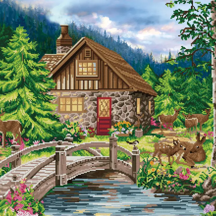 Diamond Dotz | Old Stone Cottage Dd14.006