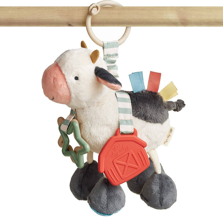 Cow Itzy Friends Link & Love Activity Plush 0+ - 3